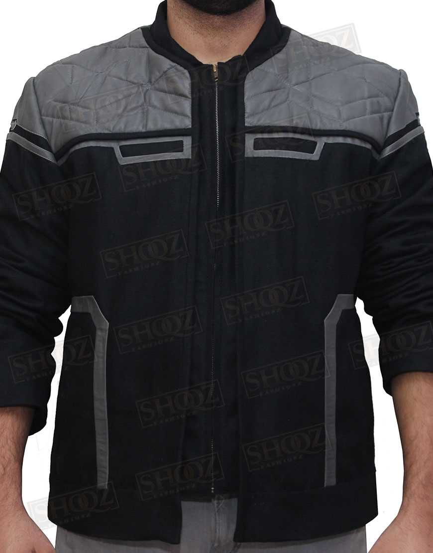 Star Trek Picard Patrick Stewart Black Jacket